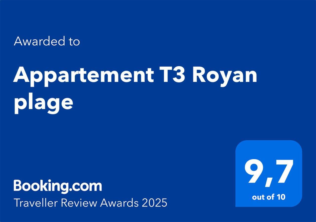 Appartement T3 Royan Plage Exterior foto